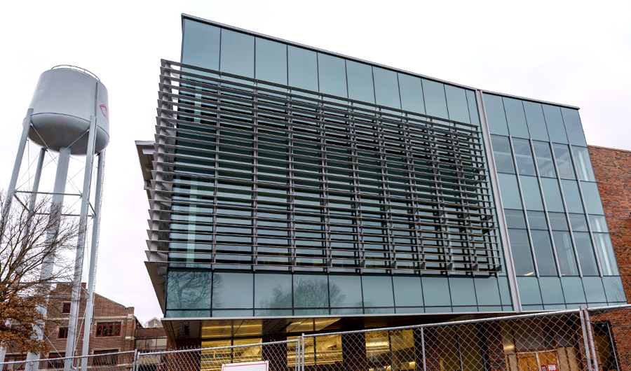 Exterior of New Fowler Academic Building